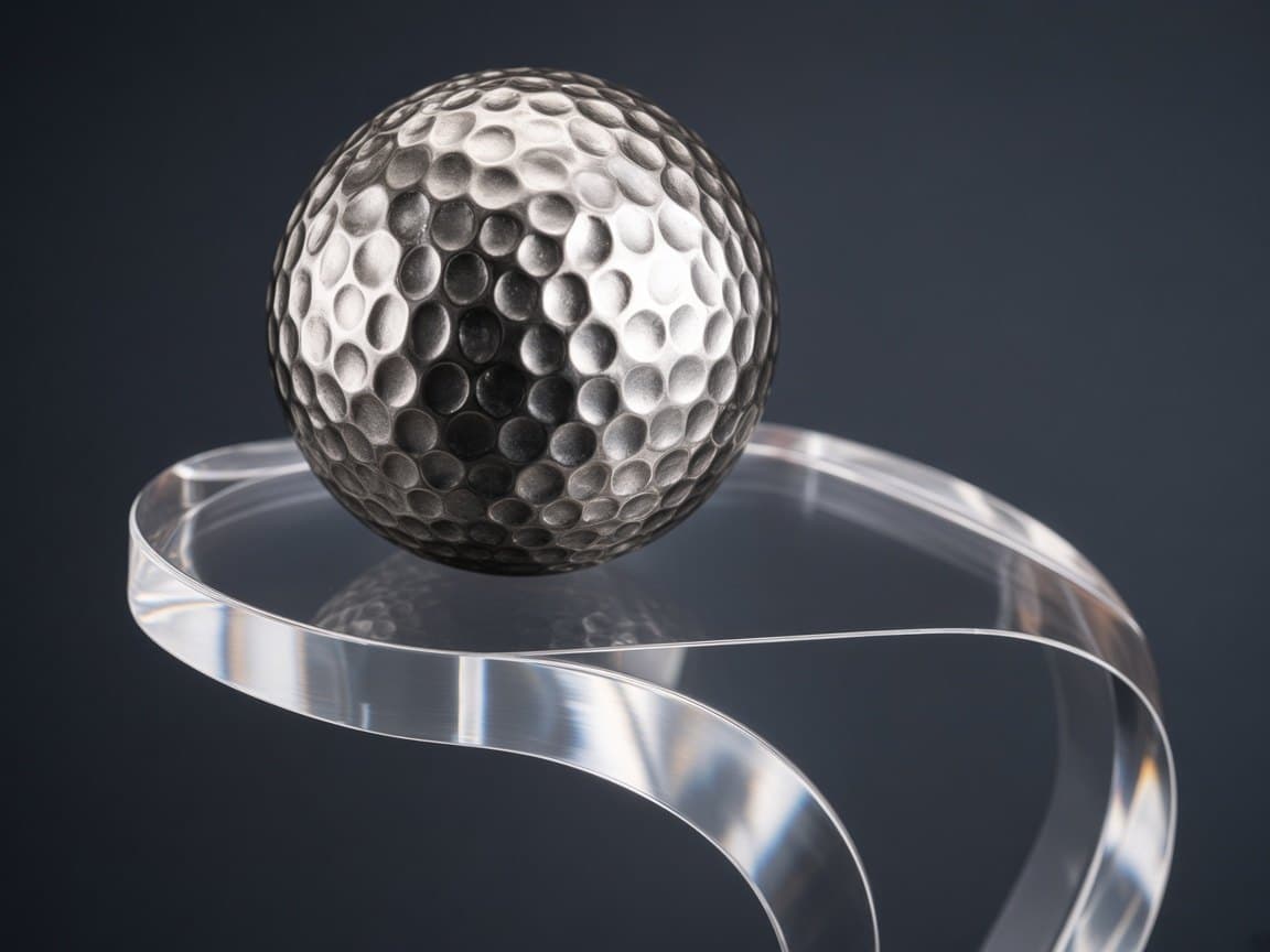 Club Championship Trophy design concept, close-up of the materials
